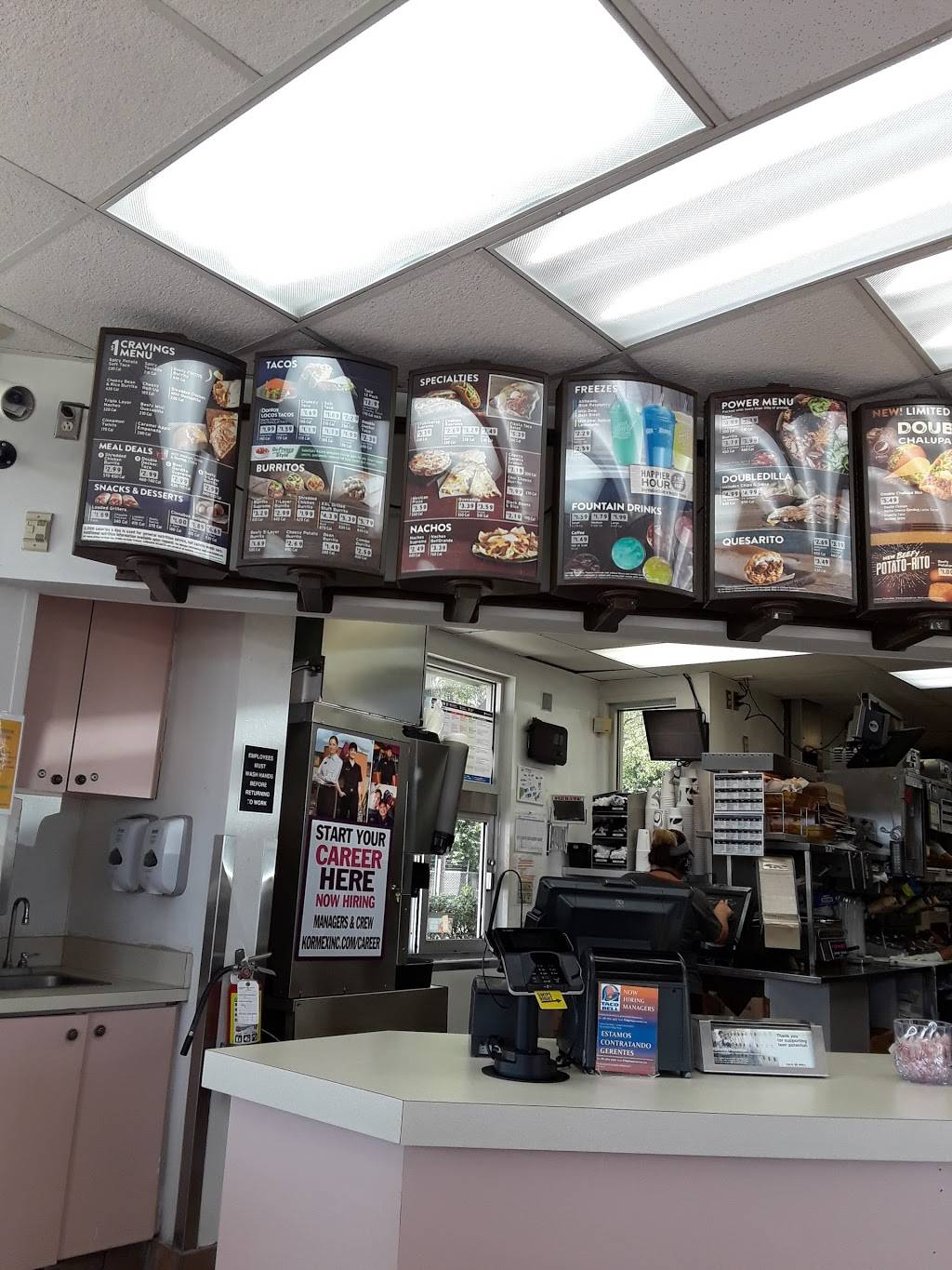Taco Bell | meal takeaway | 2475 S Texas 6, Houston, TX 77077, USA | 2815890791 OR +1 281-589-0791