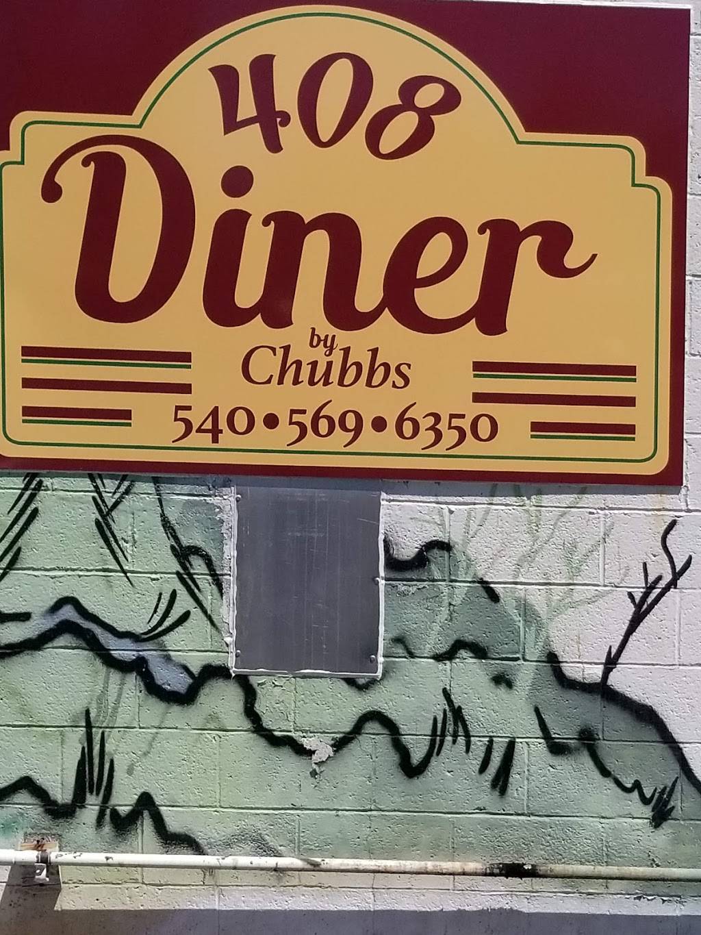 408 Diner | restaurant | 408 N Commerce Ave, Waynesboro, VA 22980, USA | 5405696350 OR +1 540-569-6350