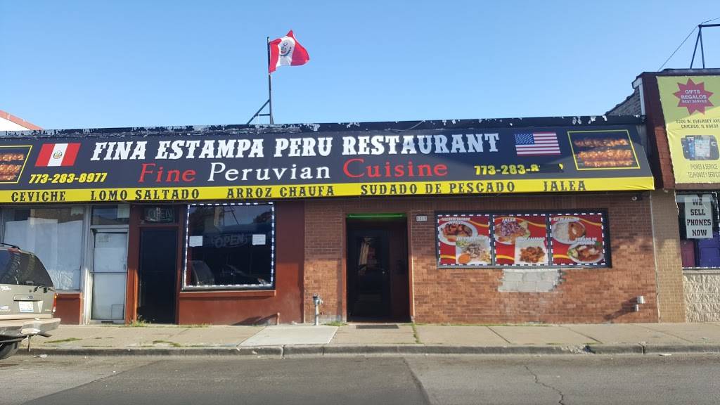 Fina Estampa | restaurant | 5210 W Diversey Ave, Chicago, IL 60639, USA | 7732838977 OR +1 773-283-8977