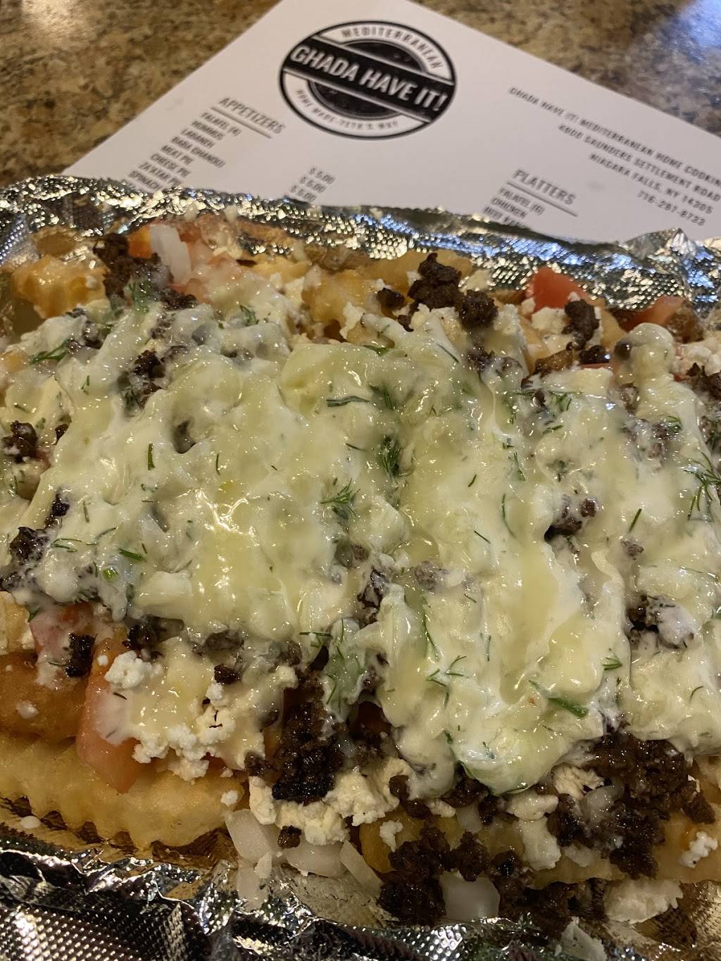 Ghada Have It! Mediterranean Home Cooking | meal delivery | 4900 Saunders Settlement Rd, Niagara Falls, NY 14305, USA | 7162978733 OR +1 716-297-8733