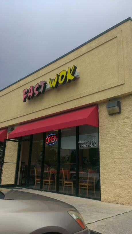 Fast Wok | restaurant | 8415 Cheswick Oak Ave # 5, Jacksonville, FL 32244, USA | 9047772000 OR +1 904-777-2000