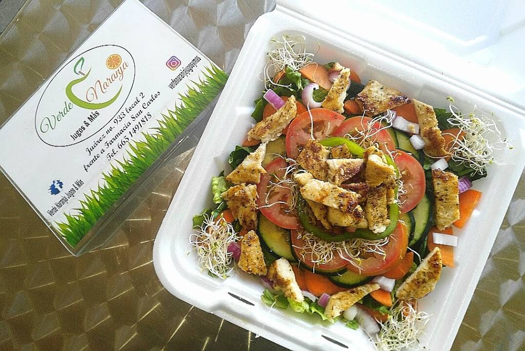 Verde Naranja Jugos y Más | restaurant | local 2, Av. Juárez 933, Romero, 21410 Tecate, B.C., Mexico | 016651491818 OR +52 665 149 1818