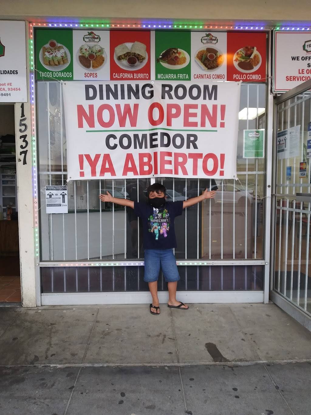 Tortilleria Mexico | restaurant | 1537 S Broadway, Santa Maria, CA 93454, USA | 8059221021 OR +1 805-922-1021