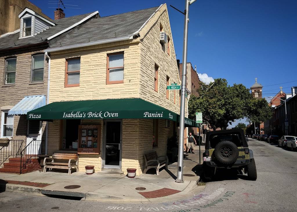 Isabellas Pizza | restaurant | 221 S High St, Baltimore, MD 21202, USA | 4109628888 OR +1 410-962-8888