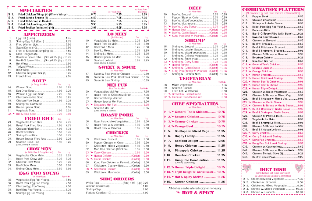 New Hunan Chef | restaurant | 1142 W 37th St, Lorain, OH 44052, USA | 4409602162 OR +1 440-960-2162