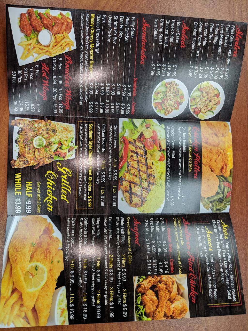 Southern Fry | restaurant | 1524 E Fowler Ave, Tampa, FL 33612, USA | 8135747302 OR +1 813-574-7302