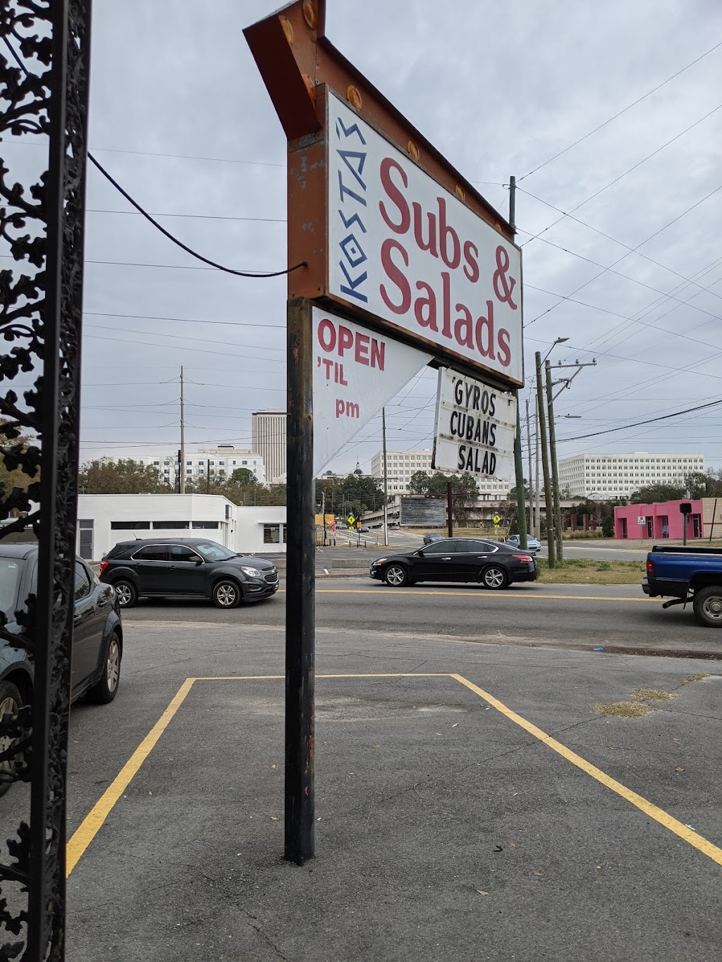 Kostas Subs N Salads | restaurant | 1312 S Adams St, Tallahassee, FL 32301, USA | 8502220945 OR +1 850-222-0945