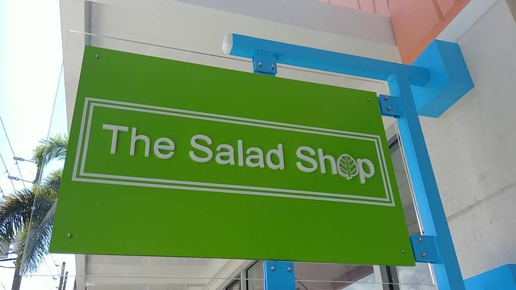 The Salad Shop | cafe | 474 Poinsettia Ave, Clearwater, FL 33767, USA | 7273307975 OR +1 727-330-7975