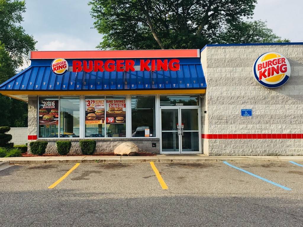 Burger King | restaurant | 28333 Ford Rd, Garden City, MI 48135, USA | 7344221570 OR +1 734-422-1570