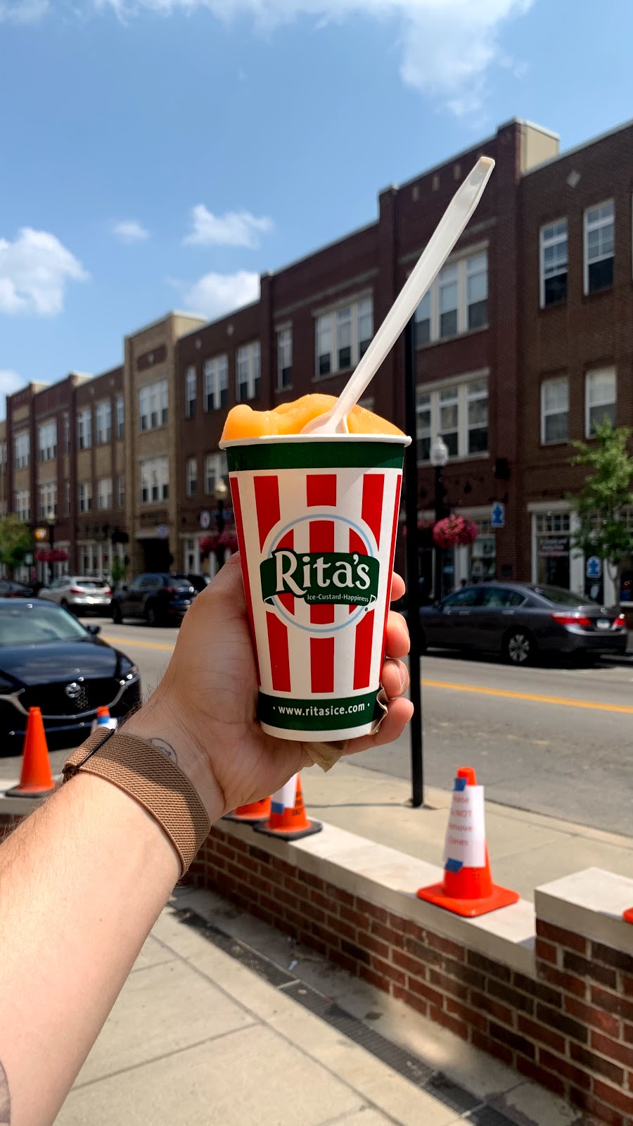 Ritas Italian Ice & Frozen Custard | restaurant | 110 W Main St Suite #127, Carmel, IN 46032, USA | 3176716878 OR +1 317-671-6878