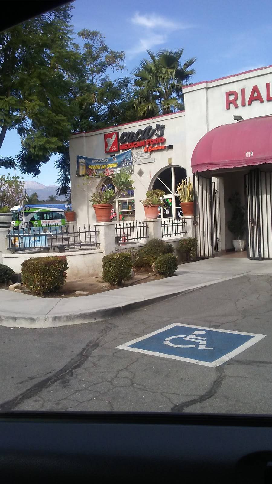 Cucas Mexican Food | restaurant | 119 Riverside Ave, Rialto, CA 92376, USA | 9095620207 OR +1 909-562-0207