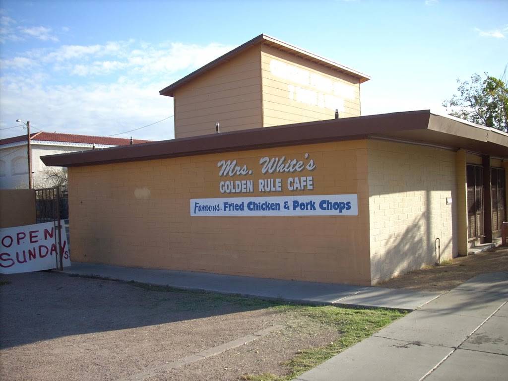 Mrs Whites Golden Rule Cafe | cafe | 808 E Jefferson St, Phoenix, AZ 85034, USA | 6022629256 OR +1 602-262-9256