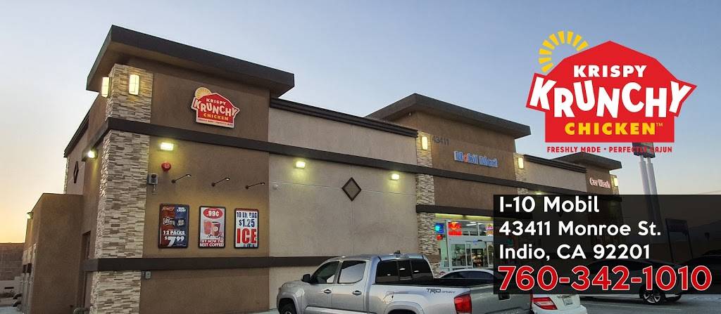Krispy Krunchy Chicken | restaurant | 43411 Monroe St, Indio, CA 92201, USA | 7603421010 OR +1 760-342-1010