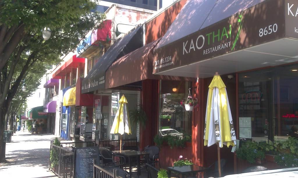 Kao Thai Restaurant | meal delivery | 8650 Colesville Rd, Silver Spring, MD 20910, USA | 3014951234 OR +1 301-495-1234