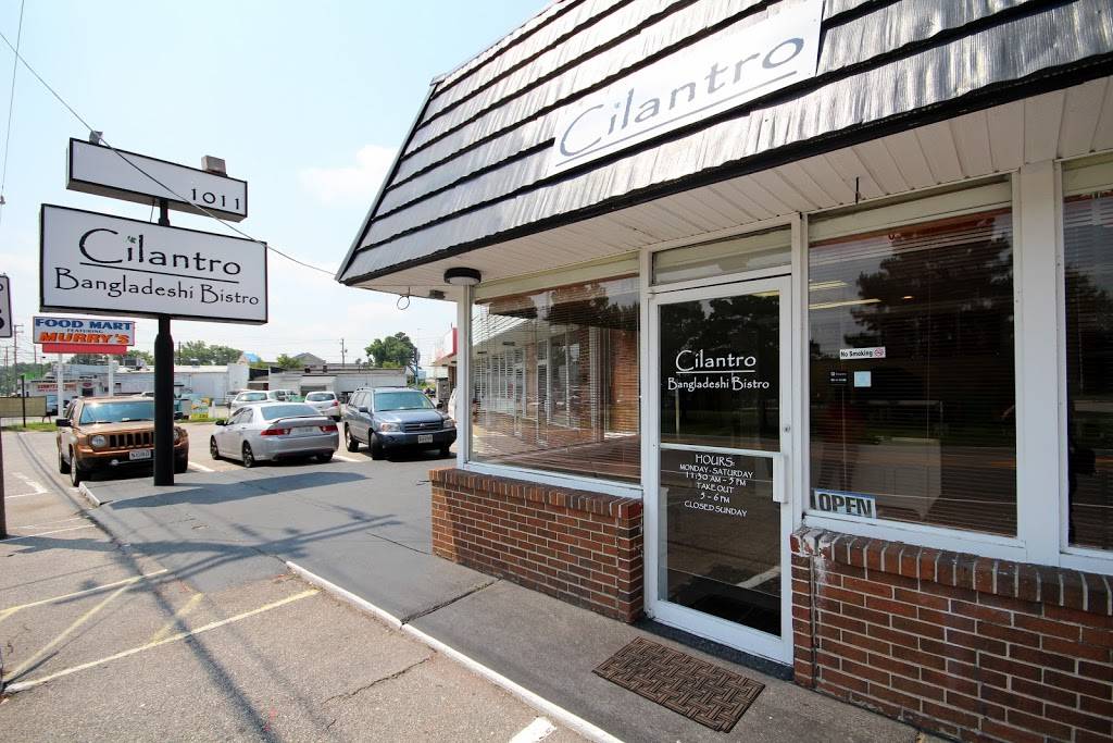 Cilantro Bangladeshi Bistro | restaurant | 1011 Kempsville Rd, Norfolk, VA 23502, USA | 7579621004 OR +1 757-962-1004