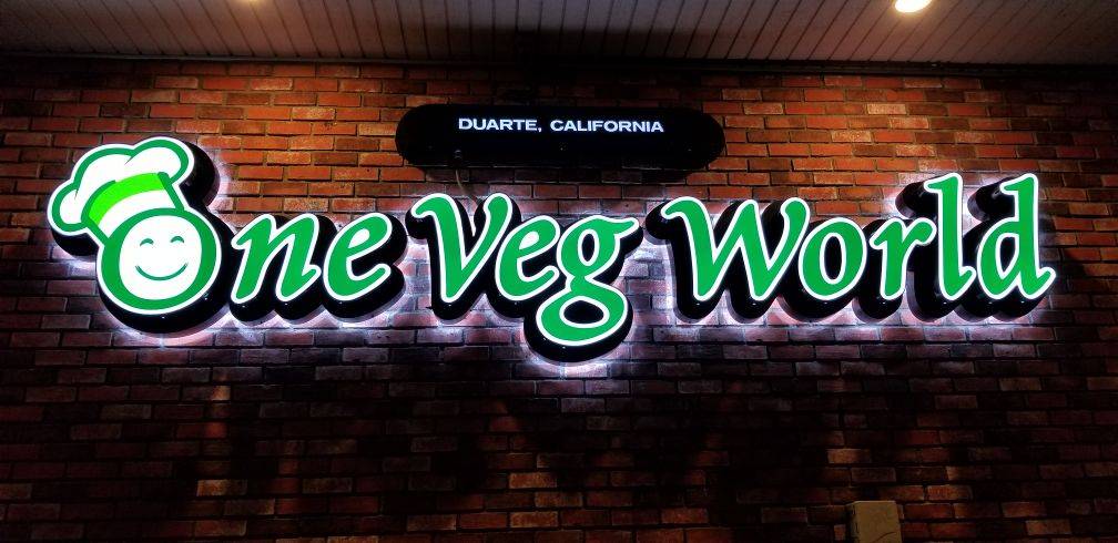 One Veg World Duarte | restaurant | 1355 E Huntington Dr, Duarte, CA 91010, USA | 6262567808 OR +1 626-256-7808