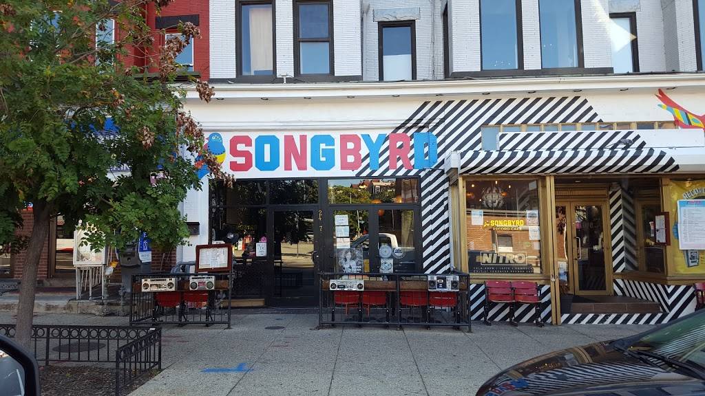 Songbyrd Record Cafe and Music House | cafe | 2475 18th St NW, Washington, DC 20009, USA | 2024502917 OR +1 202-450-2917