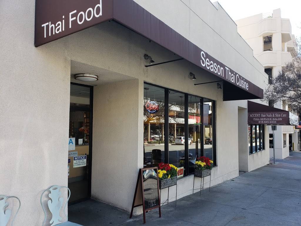 Season Thai Cuisine | restaurant | 166 E Orange Grove Ave, Burbank, CA 91502, USA | 8188457387 OR +1 818-845-7387