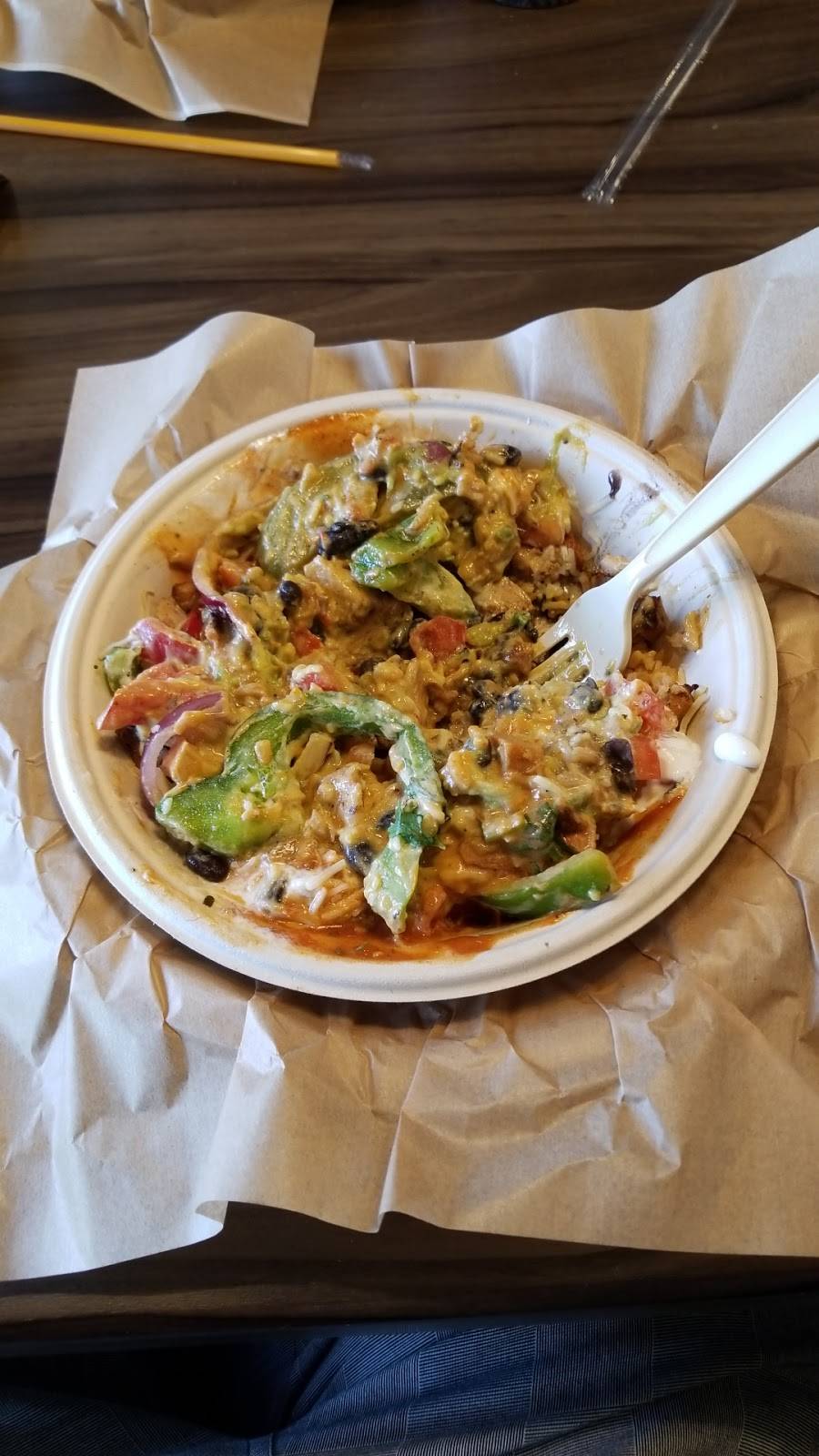 Qdoba | restaurant | 250 Emily Dr, Clarksburg, WV 26301, USA | 3046270032 OR +1 304-627-0032