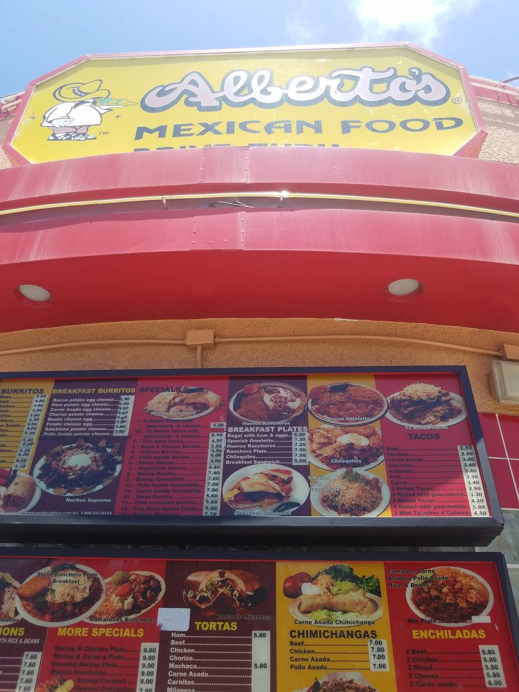 Albertos Mexican Food | restaurant | 1602 Mission Ave, Oceanside, CA 92058, USA | 7607223163 OR +1 760-722-3163