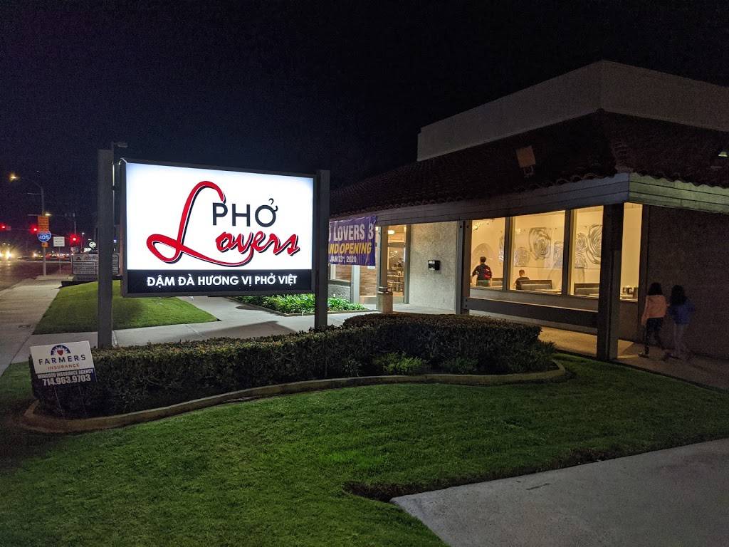 PHO LOVERS | restaurant | 16931 Magnolia St, Huntington Beach, CA 92647, USA | 7145960220 OR +1 714-596-0220