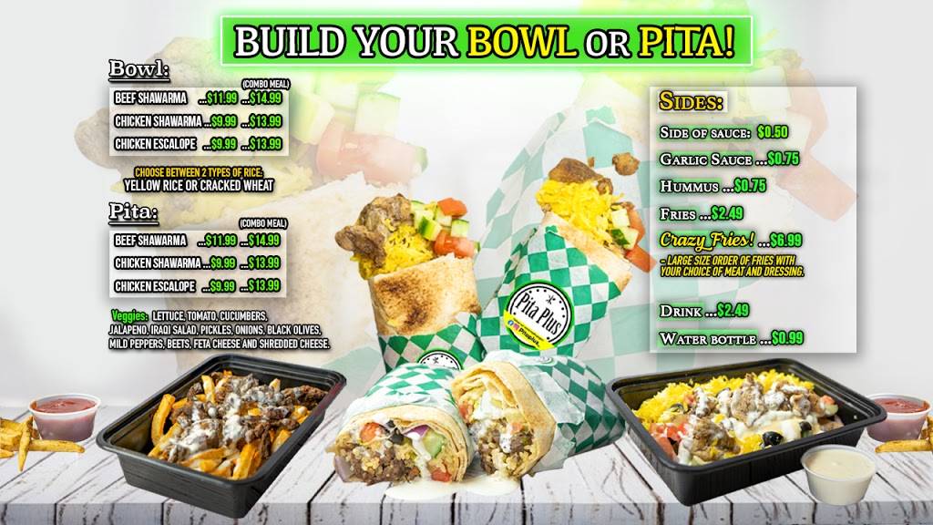Pita Plus | restaurant | 31298 Groesbeck Hwy, Fraser, MI 48026, USA | 5869440066 OR +1 586-944-0066