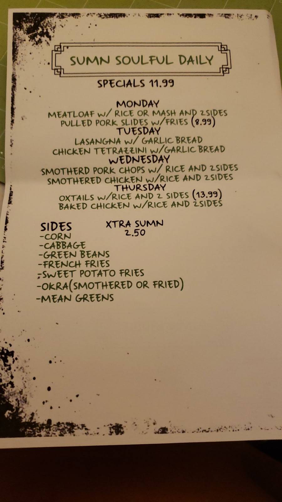 Sumn2Eat | restaurant | 11909 Tidwell Rd, Houston, TX 77044, USA | 8328100010 OR +1 832-810-0010