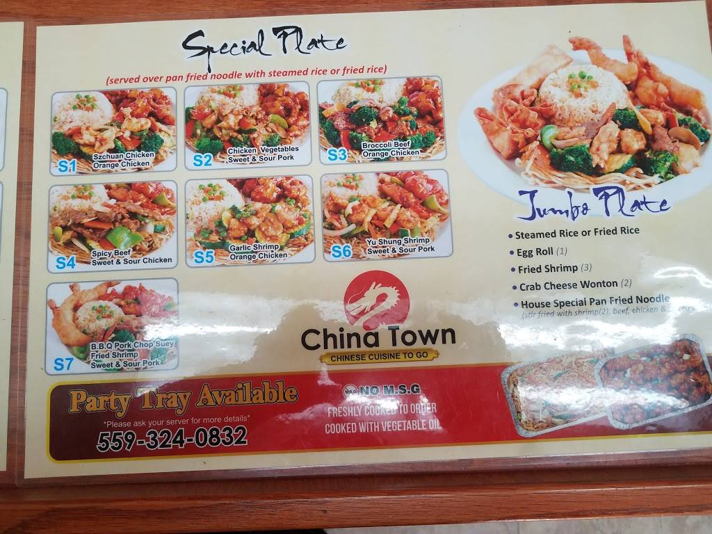 China Town | restaurant | 2220 Herndon Ave #106, Clovis, CA 93611, USA | 5593240832 OR +1 559-324-0832