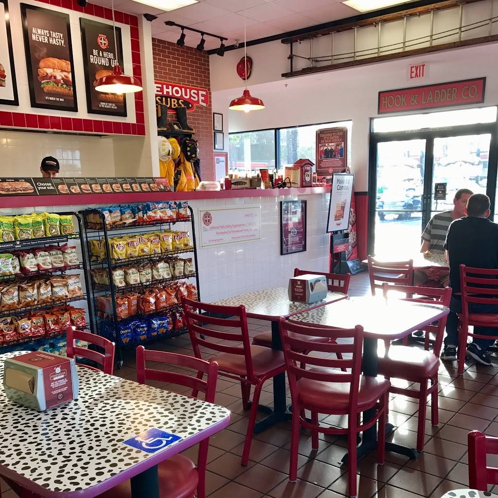 Firehouse Subs | meal delivery | 9187 Clairemont Mesa Blvd #3, San Diego, CA 92123, USA | 8585697827 OR +1 858-569-7827