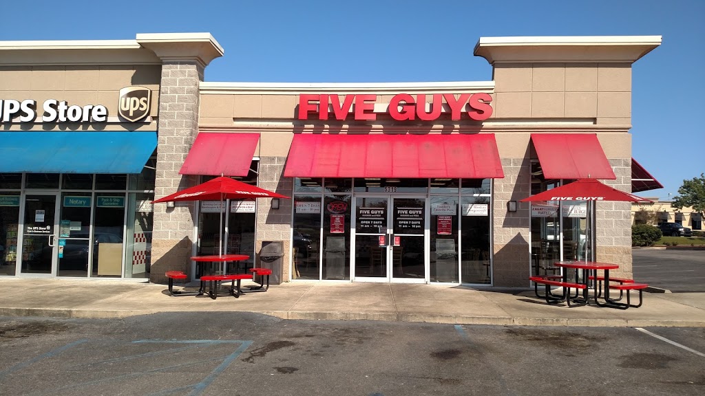 Five Guys | meal takeaway | 5319 Hwy 90 W, Mobile, AL 36582, USA | 2516610071 OR +1 251-661-0071