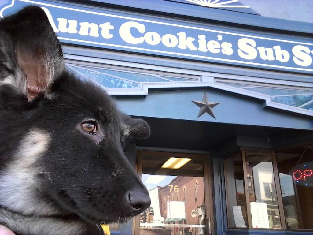 Aunt Cookies Sub Shop | restaurant | 76 Main St, Geneseo, NY 14454, USA | 5852432650 OR +1 585-243-2650