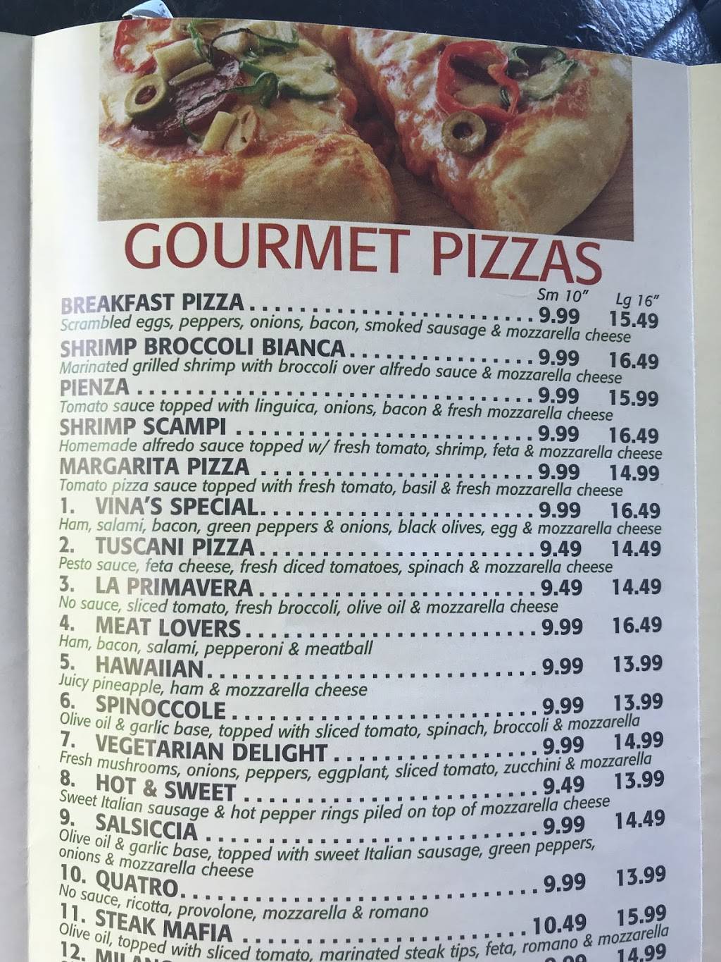 Vinas Pizza | restaurant | 308 Main St, Northborough, MA 01532, USA | 5083935158 OR +1 508-393-5158