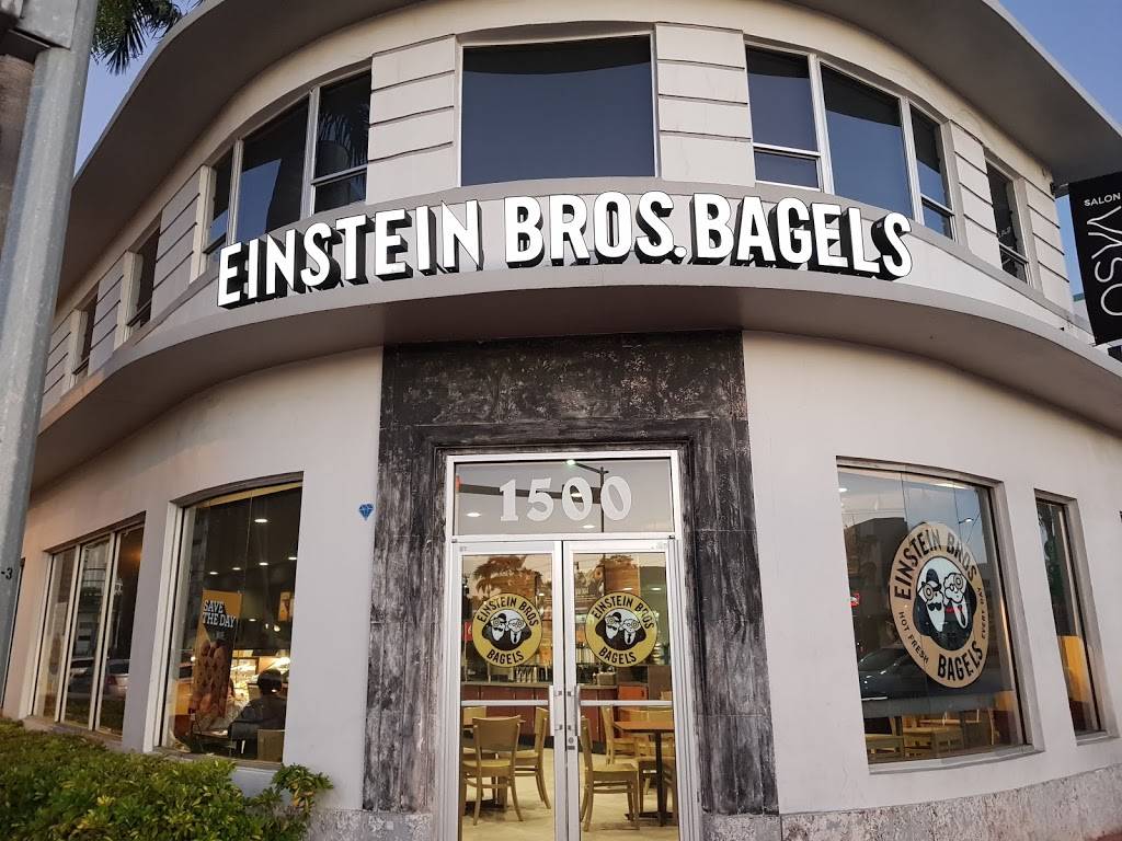 Einstein Bros. Bagels | bakery | 1500 Alton Rd, Miami Beach, FL 33139, USA | 3055344003 OR +1 305-534-4003