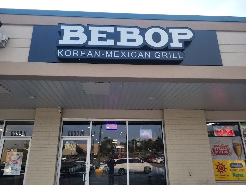 Bebop Korean Mexican Grill Catonsville | restaurant | 6600 Baltimore National Pike Suite M, Catonsville, MD 21228, USA | 4438609373 OR +1 443-860-9373