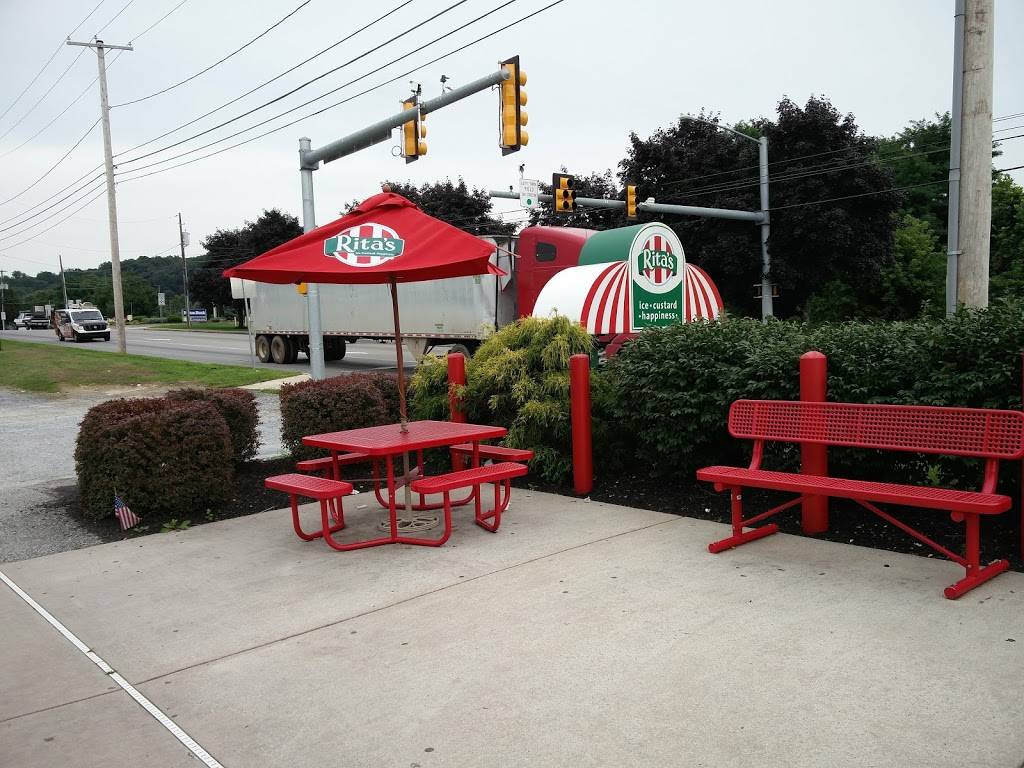 Ritas Italian Ice & Frozen Custard | restaurant | 5351 Lincoln Hwy, Gap, PA 17527, USA | 7174427977 OR +1 717-442-7977
