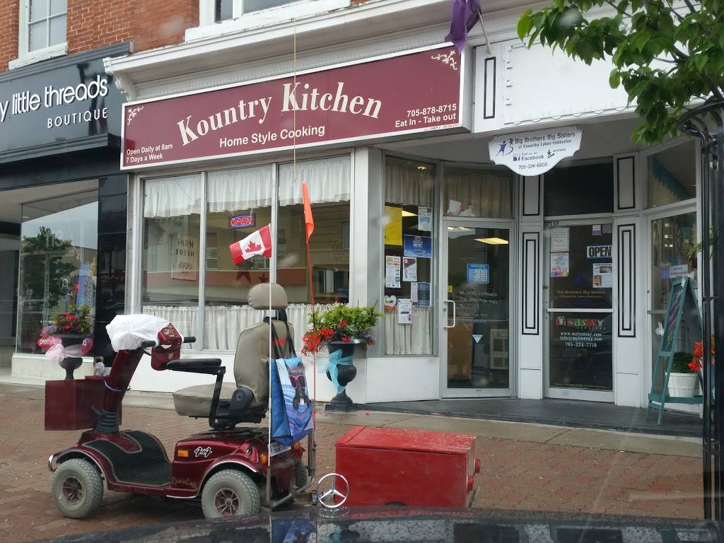 Kountry Kitchen | restaurant | 115 Kent St W, Lindsay, ON K9V 2Y4, Canada | 7058788715 OR +1 705-878-8715
