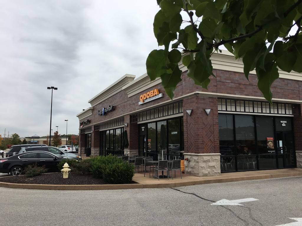 QDOBA Mexican Eats | restaurant | 16890 Chesterfield Airport Rd Suite 104, Chesterfield, MO 63005, USA | 6365309595 OR +1 636-530-9595