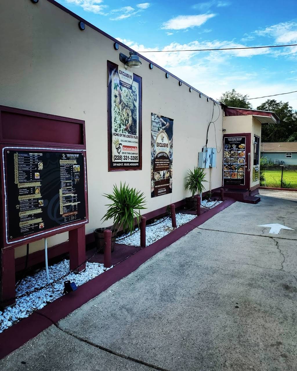 Exclusive Dining & Catering Co. | restaurant | 209 Main St, Biloxi, MS 39530, USA | 2283313395 OR +1 228-331-3395