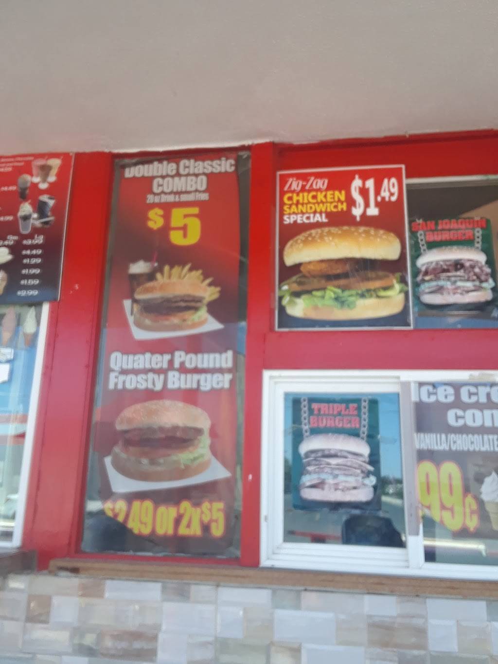 Frosty Drive-In | restaurant | 657 3rd Pl, McFarland, CA 93250, USA | 6617923567 OR +1 661-792-3567