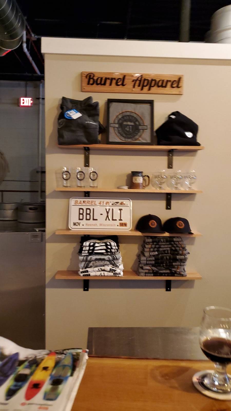 Barrel 41 Brewing Company | restaurant | 1132 S Commercial St, Neenah, WI 54956, USA | 9205584021 OR +1 920-558-4021