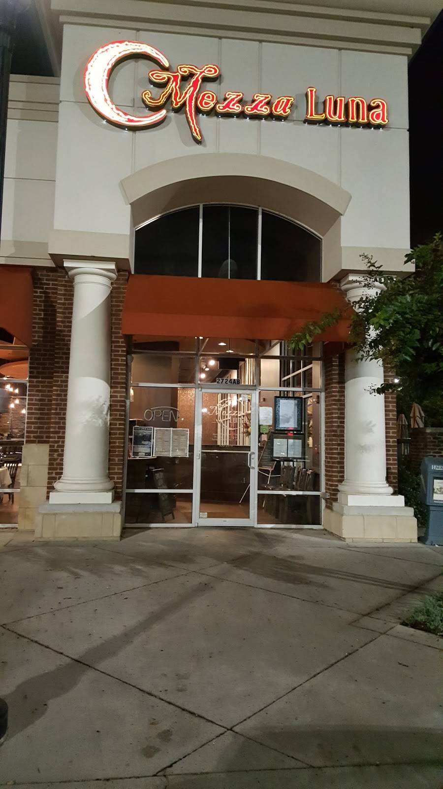 Mezza Luna | restaurant | 2724 Carl T Jones Dr SE, Huntsville, AL 35802, USA | 2566502514 OR +1 256-650-2514