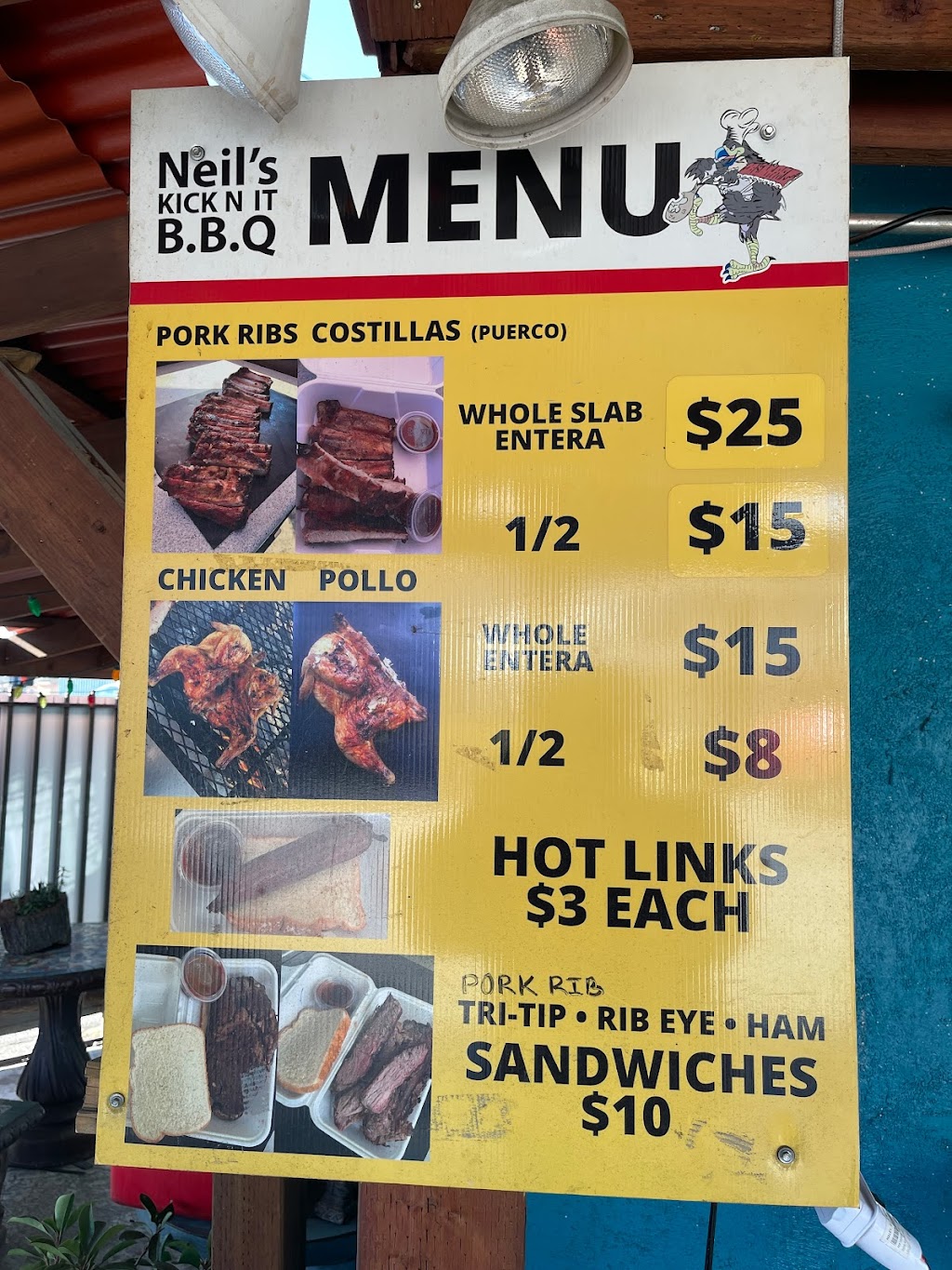 Neil´s Kick N-It Bbq | restaurant | 2 S Wilson Way, Stockton, CA 95205, USA | 2094511235 OR +1 209-451-1235