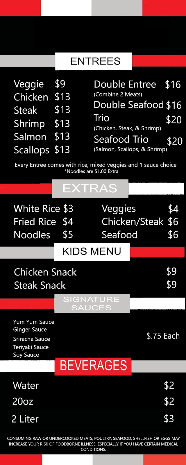 Hibachi Xpress Romig | restaurant | 2200 Romig Rd, Akron, OH 44320, USA | 2345712567 OR +1 234-571-2567