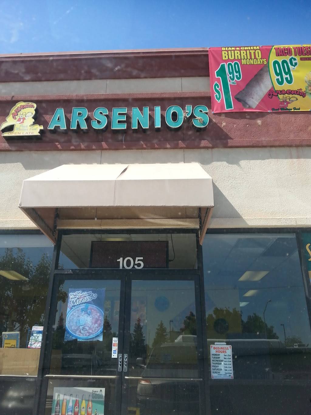 Arsenios Mexican Food | restaurant | 3403 Ashlan Ave, Fresno, CA 93722, USA | 5592751051 OR +1 559-275-1051
