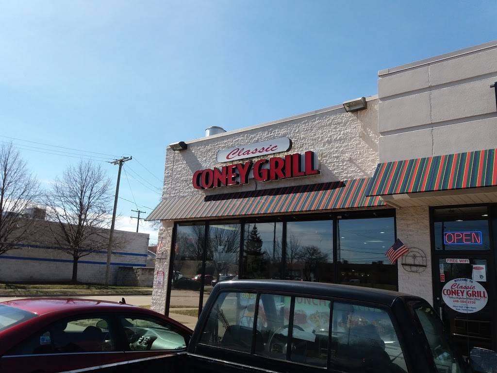 Classic Coney Grill | restaurant | 24041 Dequindre Rd, Hazel Park, MI 48030, USA | 2485842220 OR +1 248-584-2220