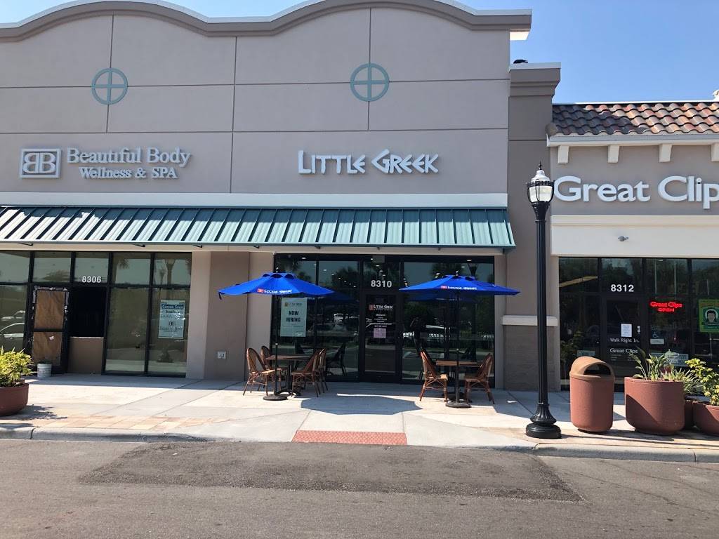 Little Greek Fresh Grill | restaurant | 8310 Champions Gate Blvd, Davenport, FL 33896, USA | 3214014697 OR +1 321-401-4697