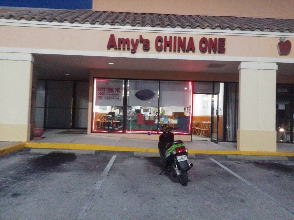 Amys China One Chinese | restaurant | 1537 S Highland Ave, Clearwater, FL 33756, USA | 7274499758 OR +1 727-449-9758