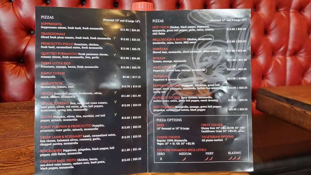 Lucifers Pizza | restaurant | 11266 Ventura Blvd, Studio City, CA 91604, USA | 8186913201 OR +1 818-691-3201