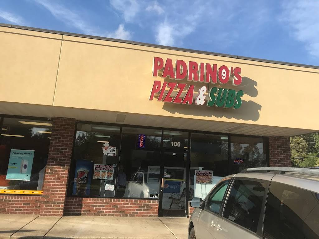 Padrinos Pizza & Subs | restaurant | 2921 E Kivett Dr #106, High Point, NC 27260, USA | 3368758070 OR +1 336-875-8070