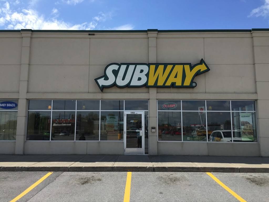 Restaurant SUBWAY | restaurant | 5965 Rue Martineau, Saint-Hyacinthe, QC J2R 2H6, Canada | 4502533022 OR +1 450-253-3022